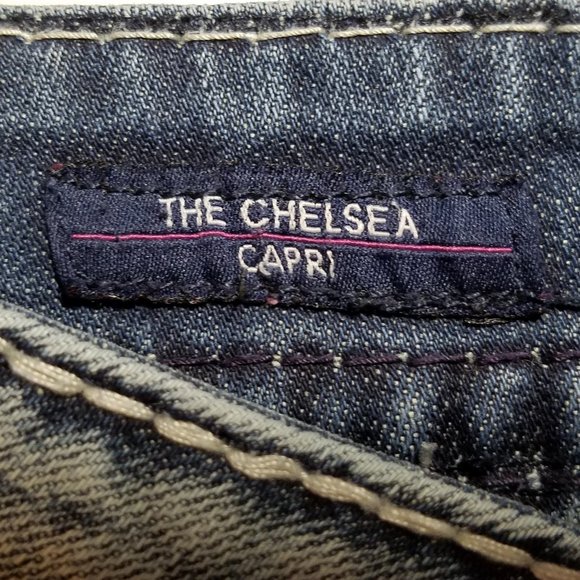 VIGOSS The Chelsea Embellished Capri Size 11/12 - Picture 5 of 16
